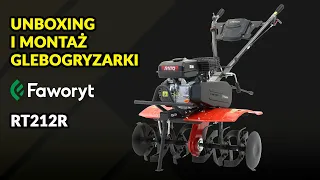 Jak poprawnie złożyć glebogryzarkę? Unboxing i składanie glebogryzarki Faworyt RT212R