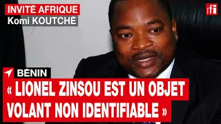 Bénin : « Dans la vie politique béninoise, Lionel Zinsou est un objet volant non identifiable » •RFI
