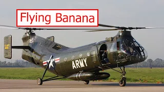 Why was the CH-21 Shawnee designed with such a banana shape? The Flying Banana