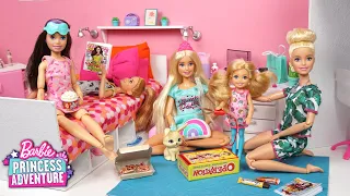 Barbie Princess Adventures Sleepover Story - Titi Games