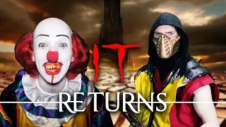 IT Returns! (BizarrelyFunny Real MK Halloween Special) | Pennywise vs MK11 PARODY!