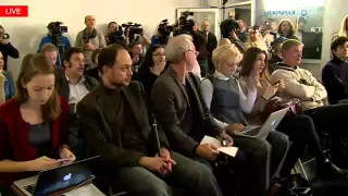 Пресс конференция Михаила Ходорковского