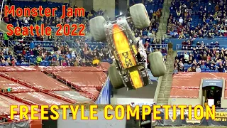 V#187 Monster Jam Seattle 2022 | Freestyle Competition