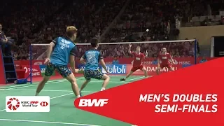 SF | MD | GIDEON/SUKAMULJO  (INA) [1] vs ASTRUP/RASMUSSEN  (DEN) [5] | BWF 2019