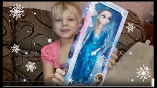 Frozen Elsa Disney Store Classic Doll Кукла Эльза Холодное сердце! Обзор и Распаковка Новинка 2017