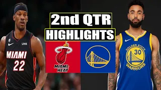 Golden State Warrior vs Miami Heat 2nd QTR HIGHLIGHTS | March 26 | 2024 NBA Season