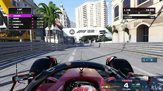 F1 22 - Circuit de Monaco - Monaco (Monaco Grand Prix) - Gameplay (PS5 UHD) [4K60FPS]