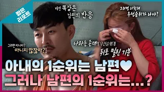 [짧은 리포트 따로부부] 아내의 1순위는 남편♥ 그러나 남편의 1순위는...?ㅣ오은영리포트 결혼지옥