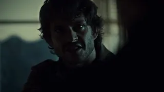 1X13 Savoureux "Wind him up and watch him go" scene in Hannibal