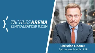Tachles Arena mit dem Spitzenkandidat der FDP Christian Lindner