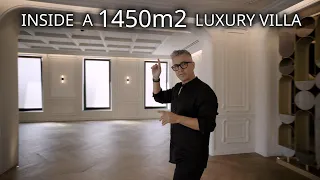 Touring a 1450m2 Luxury Villa in Athens!