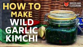 How to Make Wild Garlic Kimchi