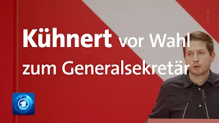 SPD-Bundesparteitag: Kevin Kühnert vor Wahl zum Generalsekretär