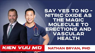 Say Yes to NO -Nitric Oxide as the magic molecule to Erections and Vascular Health |Nathan Bryan PhD