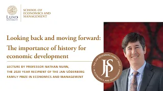 JSP Prize Lecture: Looking back & moving forward: The importance of history for economic development