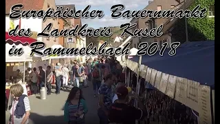 Europäischer Bauernmarkt des Landkreises Kusel in Rammelsbach 2018