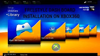 INSTALL LATEST FREESTYLE DASH ON XBOX360