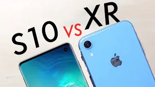 Samsung Galaxy S10 Vs iPhone XR! (Quick Comparison) (Impressions)