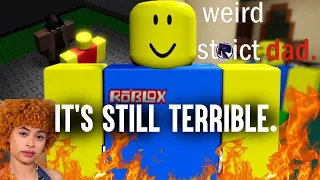 Weird Strict Dad Chapter 2 is GOD AWFUL | Everything WRONG with Roblox Horror Games