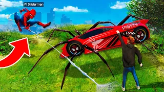I Stole SPIDERMANS Supercar In GTA 5 RP.. (Mods)