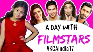 A Day with FILMSTARS ... #KCAIndia17 #Travel #MyMissAnand