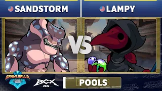 Sandstorm vs. lampy - Pools - Brawlhalla World Championship 2022