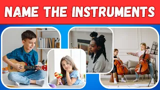 Guess the Musical Instrument in 10 Seconds! 🎶 #KidsQuiz#MusicalInstruments