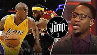 McGrady Says LeBron Should Take Lessons From Kobe & Jordan's Post-Up Games | The Jump