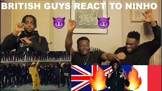 British Guys React to Ninho - Problèmes du matin (Clip officiel) REACTION