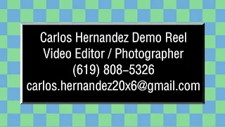 Carlos Hernandez Photojournalist Demo Reel 2021