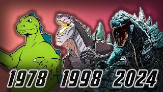 Godzilla Evolution in Animated Movies and Shows (1978-2024)