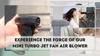 Mini Turbo Jet Fan -  Air Blower 110,000 RPM Powerful Blower with High Speed Duct Fan