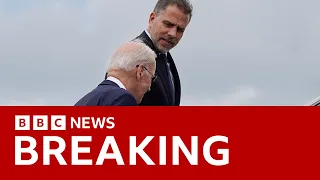 US President Joe Biden's son Hunter indicted on federal gun charges - BBC News