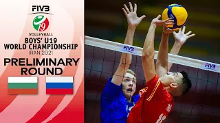 BUL vs. RUS - Full Match | Group Phase | Boys U19 World Champs 2021