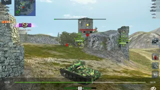 Vickers CR . Просто пострелял )). WOT BLITZ