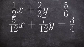 Tutorial - How do we solve a system of linear equations using any method