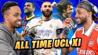 DEBATE: Our ALL TIME Champions League XI! Ft Zidane, Benzema & Alves