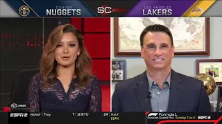 Tim Legler GOES CRAZY after LeBron's triple double   Lakers eliminated Nuggets, advance to NBA Final