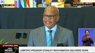 Limpopo Premier Stanley Mathabatha delivers SOPA