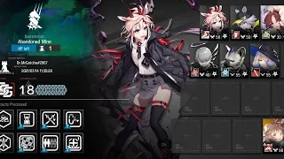 【明日方舟/Arknights】【Contingency Contract #4 Lead Seal】Permanent Map Risk 18 Low End Squad + Eyjafjalla