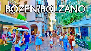 Bolzano Italy - A Walking Tour during  Bozen City Festival 🇮🇹