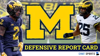 Michigan Football News On Jim Harbaugh’s Defensive Depth Chart + Midseason Grades & Stat Rankings