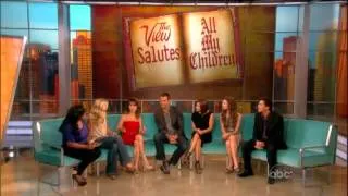 The View September 23 2011, Salute to All My Children with guest co-host Susan Lucci