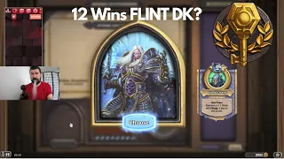12 Wins FLINT DK?! - Hearthstone Arena (This was a surprise result!)
