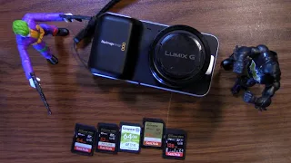 Original Black Magic Pocket Cinema Camera SD Card Test | OG BMPCC 2021 Part 2