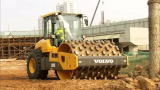 Volvo SD110B soil compactor - Operator environment