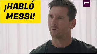 MESSI SE QUEDA en el BARCELONA. La ENTREVISTA COMPLETA. Su decisión y las DURAS CRÍTICAS a Bartomeu