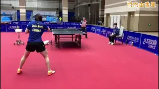 Tenis Meja Mampukah Pelatih Ma Lin mengatasi Chen Meng, yang menduduki peringkat satu dunia