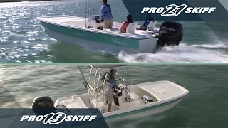 MAKO Boats: Pro Skiff 19 CC and 21 CC Walkaround with Capt. Rob Ferris