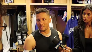 Dodgers postgame: Miguel Rojas reveals pep talk with Julio Urías